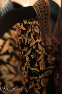 A Detail From An AI Homme Sherwani